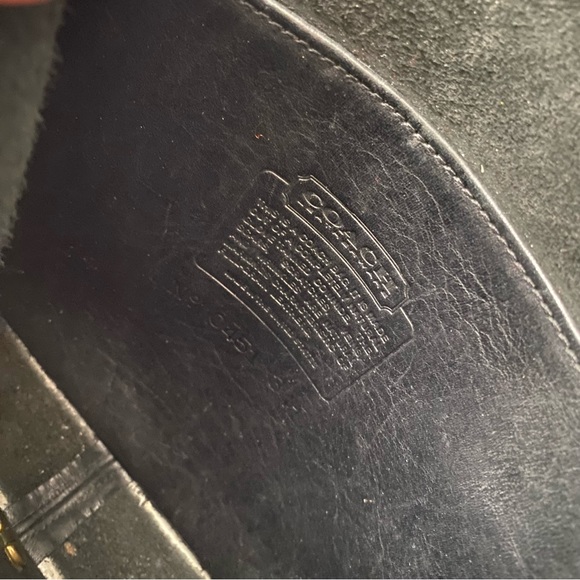 Coach Black Vintage Compact Pouch Shoulder Bag - Picture 10 of 10